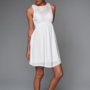 ABERCROMBIE & FITCH lace dress - white